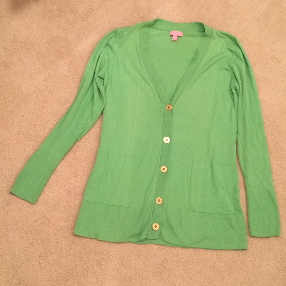 Lime Green Lilly Pulitzer Sweater